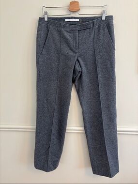 Susana Monaco Charcoal Gray Tailored wool blend Pants